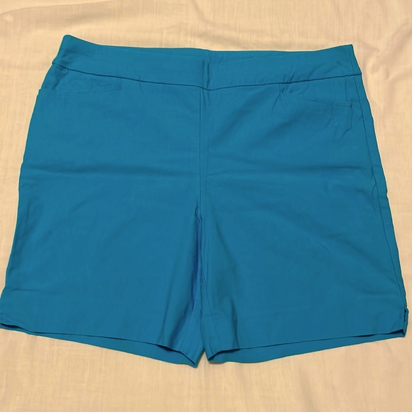 Chico's Pants - Chicos 2.5 Size 14 sky blue shorts 7”